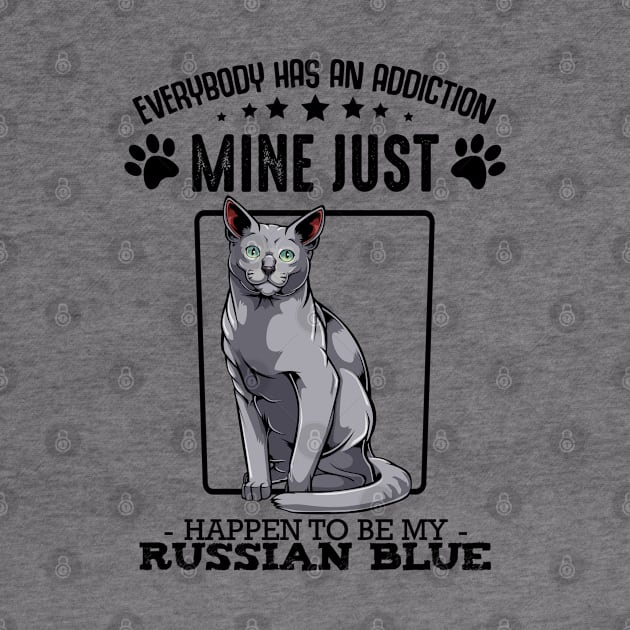 Russian Blue Cat by Lumio Gifts